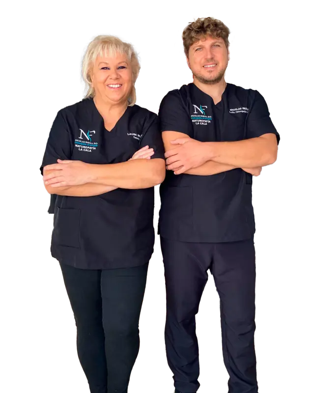 Nicolas Fasoli y Laura Barbieri — Fundadores de Naturopatía La Cala